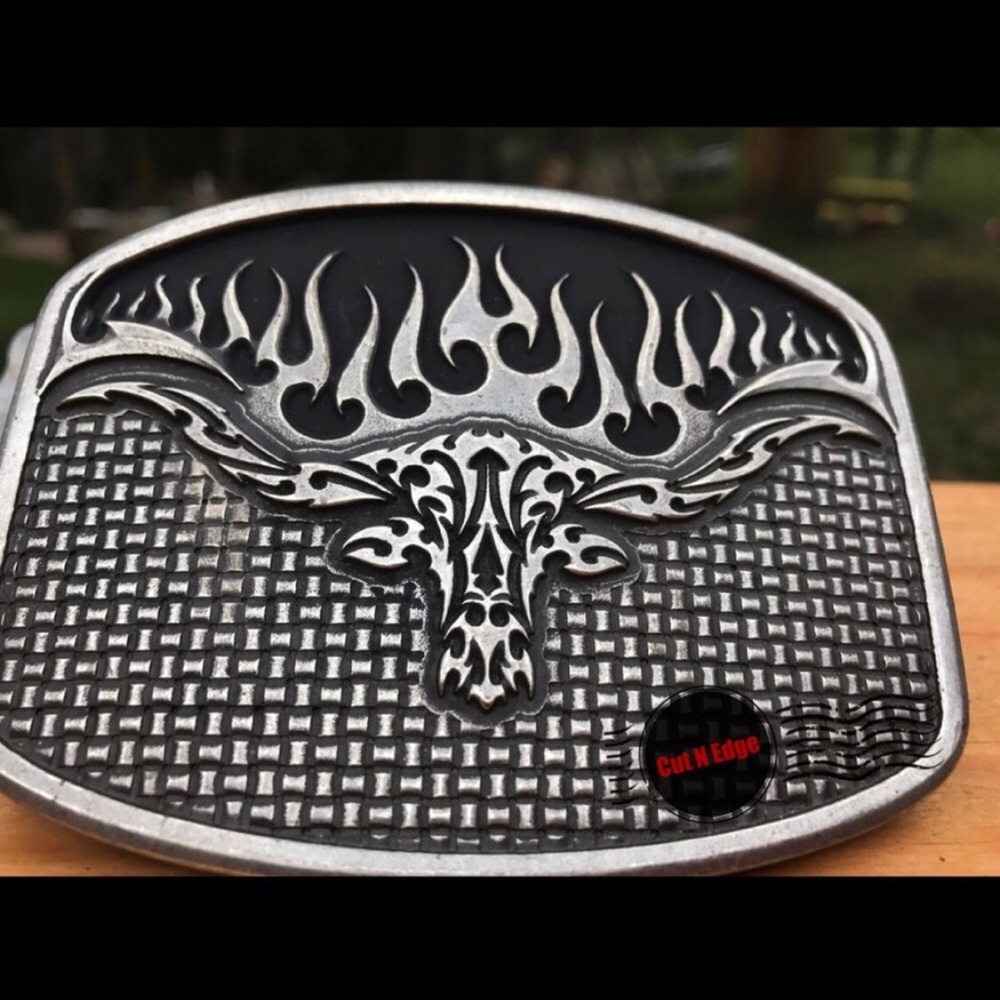 Montana Silversmith Longhorn Buckle